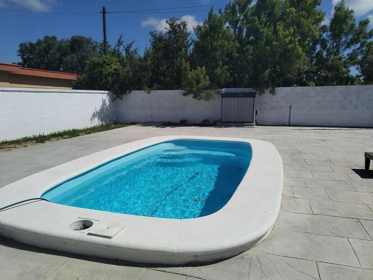 Chalet Vacacional Elia -Piscina Privada, Bbq, Wifi Chiclana de la Frontera Feriehus